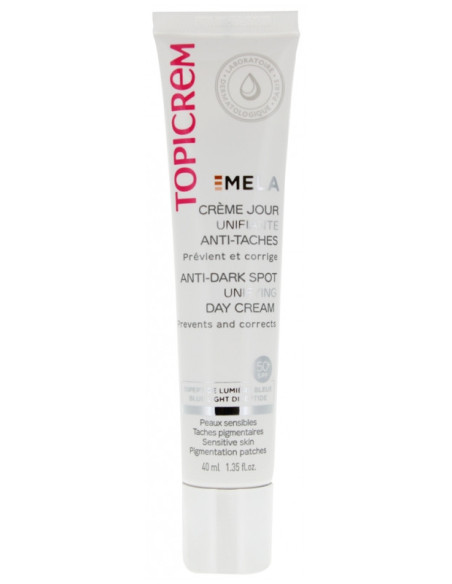 Topicrem MELA Crème Jour Anti-Taches Unifiante SPF50+- 40 ml