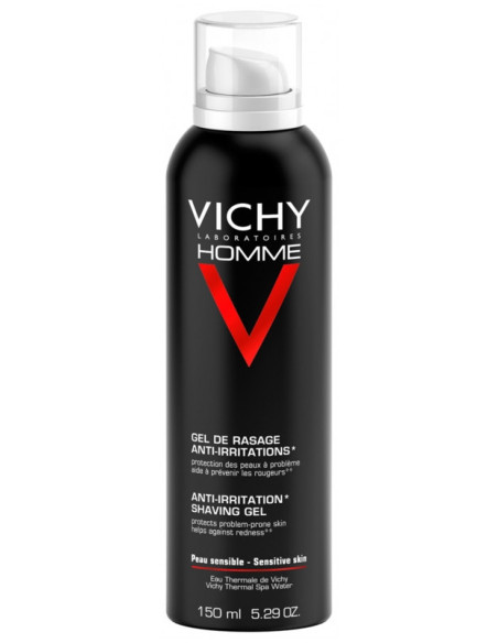 Vichy Homme Gel de Rasage Anti-Irritations - 150 ml