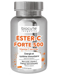 Biocyte Longevity Ester-C Forte - 30 gélules