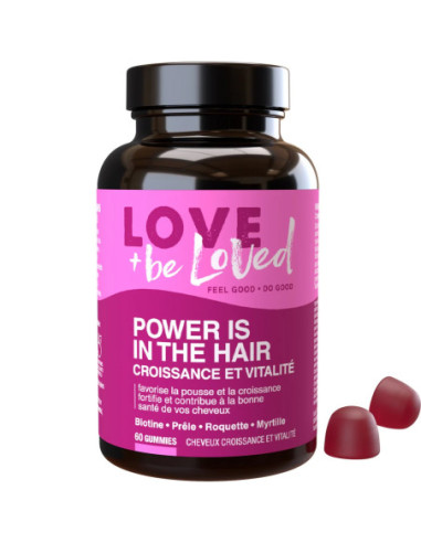 LOVE & BELOVED Power Hair - 60 gummies
