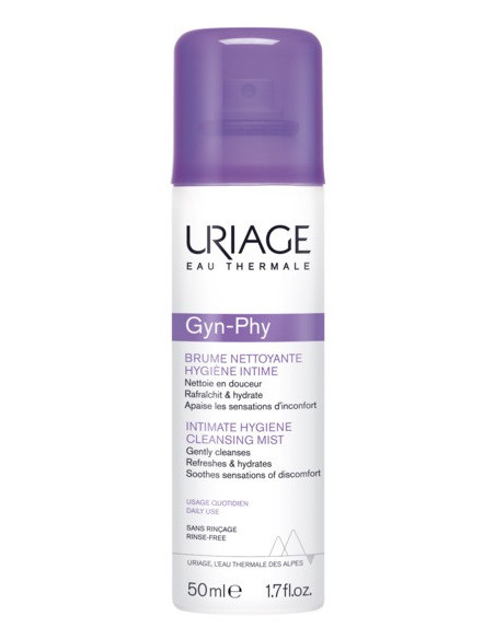 Uriage Gyn-Phy Brume Nettoyante Hygiène Intime - 50 ml