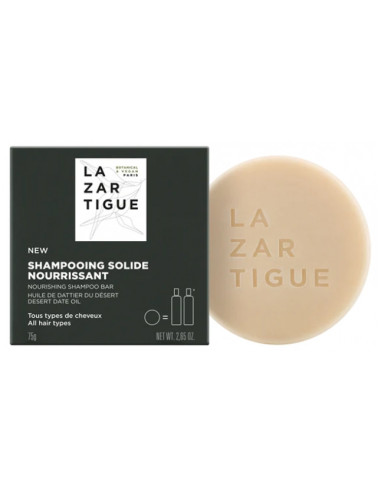 Lazartigue Shampoing Solide Nourrissant - 75 g