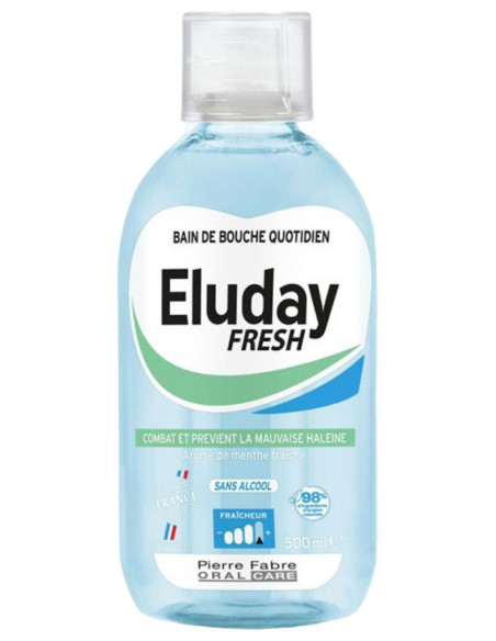 Pierre Fabre Oral Care Eluday Fresh Bain de Bouche - 500 ml