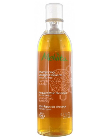 Melvita Shampoing Lavages Fréquents - 200 ml
