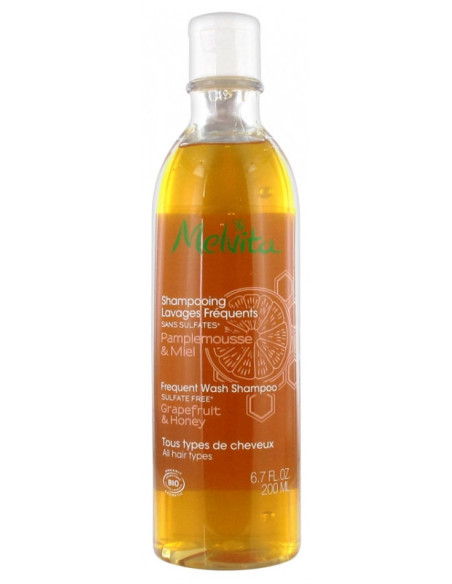 Melvita Shampoing Lavages Fréquents - 200 ml