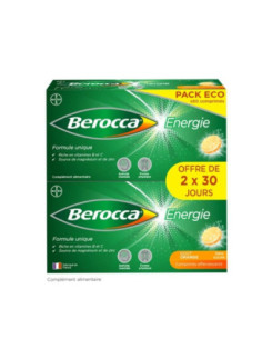 Bayer Berocca Énergie - 60 comprimés effervescents