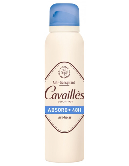 Rogé Cavaillès Absorb+ 48H Déodorant Anti-Traces Spray - 150 ml