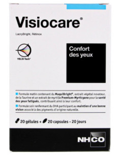 NHCO Visiocare 20 Gélules + - 20 Capsules