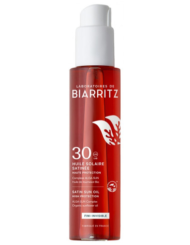 Biarritz Huile Solaire Satinée - 125ml