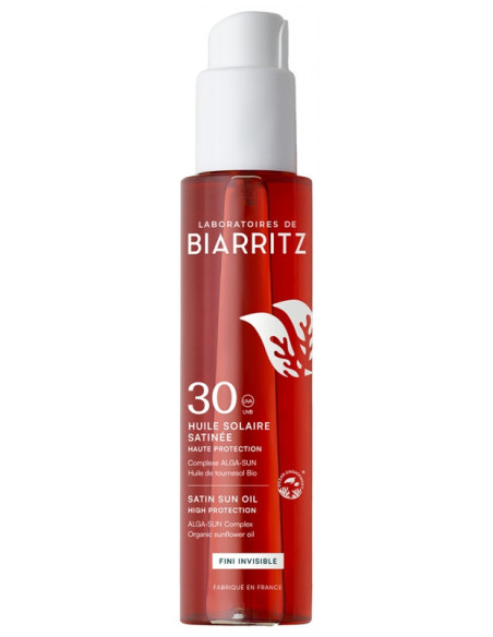 Biarritz Huile Solaire Satinée - 125ml