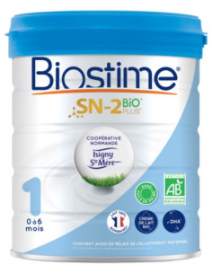 Biostime SN-2 Bio Plus 1er Âge De 0 à 6 Mois - 800 g