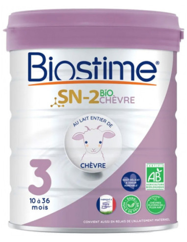 Biostime SN-2 Bio Chèvre 3ème Âge de 10 à 36...