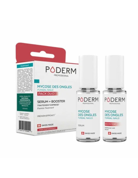 Poderm Mycose des ongles Pack duo sérum + booster