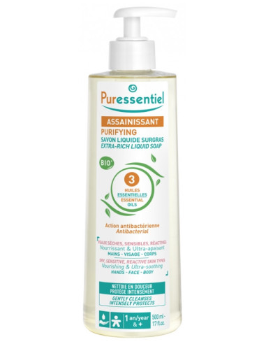 Puressentiel Assainissant Savon Liquide Surgras...