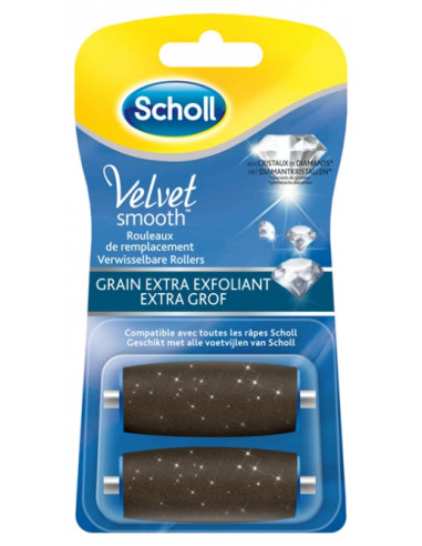 Scholl Velvet Smooth Express Pedi Cristaux de...