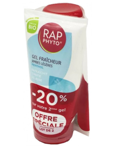 Rap Phyto Gel Fraîcheur Jambes Légères Menthol...