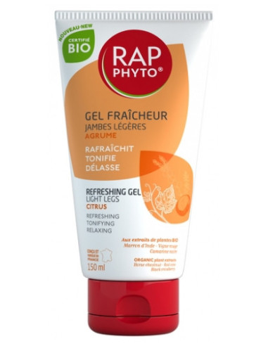 Rap Phyto Gel Fraîcheur Jambes Légères Agrume...