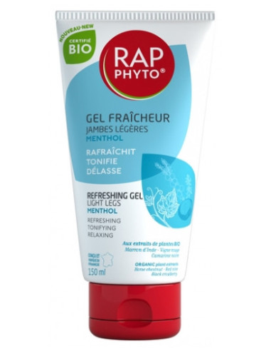Rap Phyto Gel Fraîcheur Jambes Légères Menthol...