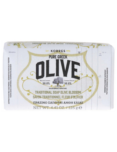 Korres Olive Savon Traditionnel Fleur d'Olivier...