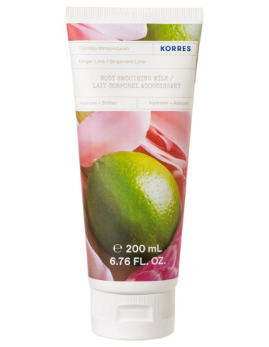 Korres Lait Corps Gingembre Lime - 200 ml