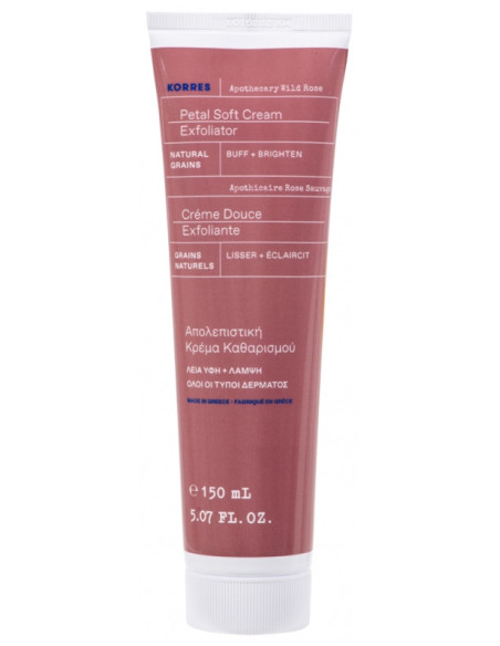 Korres Rose Sauvage d'Apothicaire Crème Douce Exfoliante - 150 ml