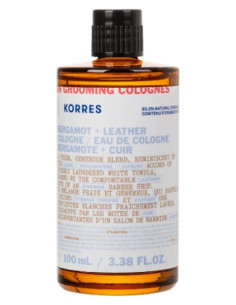 Korres Athenian Grooming Eau de Cologne Bergamote + Cuir-...