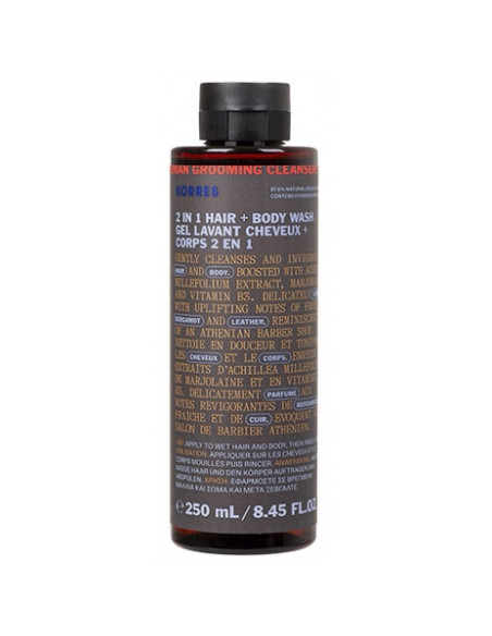 Korres Gel Lavant 2en1 Cheveux + Corps - 250 ml