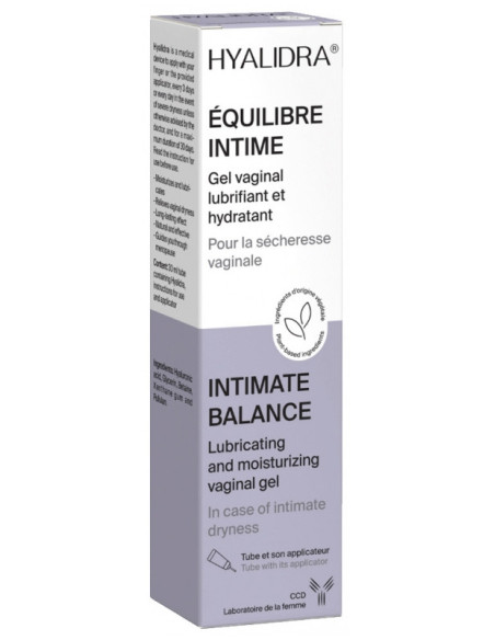 CCD Hyalidra Gel Vaginal Lubrifiant et Hydratant - 30 ml