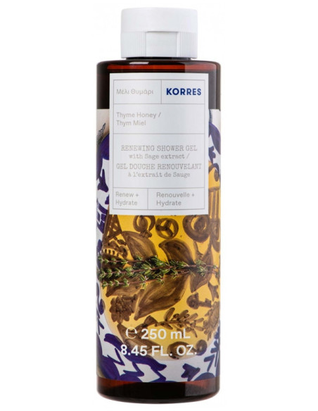 Korres Gel Douche Thym Miel - 250 ml