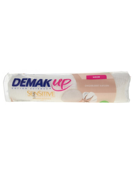 Demak'Up Sensitive 64 Disques à Démaquiller Ronds