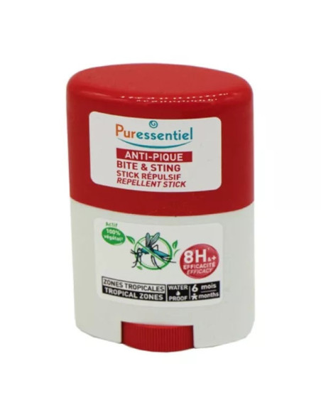 Puressentiel Anti-Pique Stick répulsif zones tropicales - 75ml