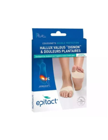 Epitact Coussinets double protection Hallux...