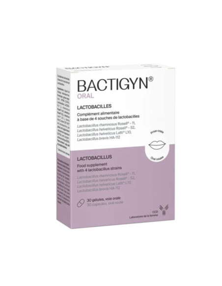 Laboratoire CCD Bactigyn Oral - 30 gélules