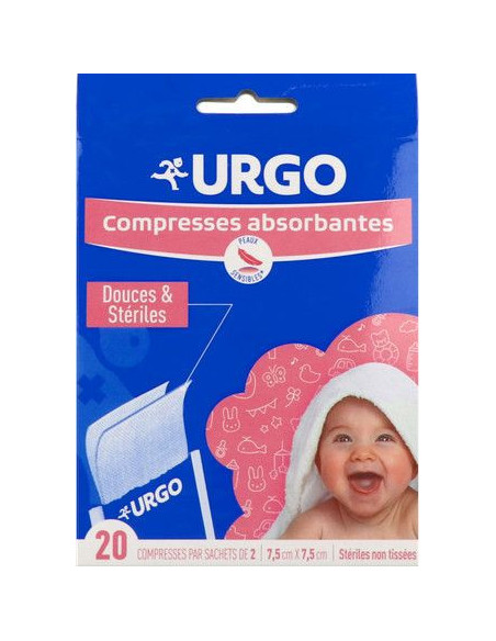 Urgo Compresses bébé - 20 compresses