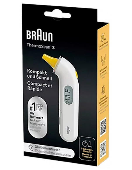 Braun Thermoscan 3 IRT 3030 - 1 unité 