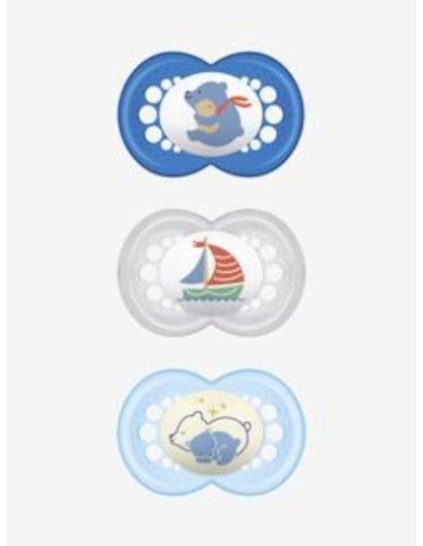 MAM Sucette Original à partir de 18 mois Bleu -...