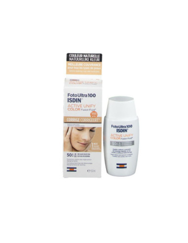 ISDIN Foto Ultra 100 Active Unify Color Fluid...