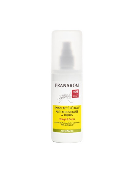 Pranarôm Aromapic Spray Lacté Répulsif - 100 ml