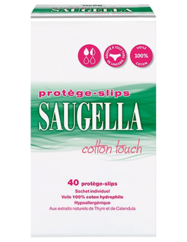 Saugella Cotton Touch - 40 Protège-Slips