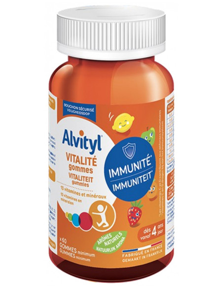 Alvityl Vitalité 10 Vitamines - 60 gommes