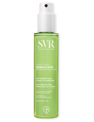 SVR Sebiaclear Spray Corps Anti-Imperfections...