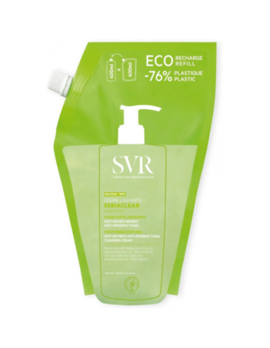 SVR Sebiaclear Crème Lavante Eco-Recharge - 400 ml