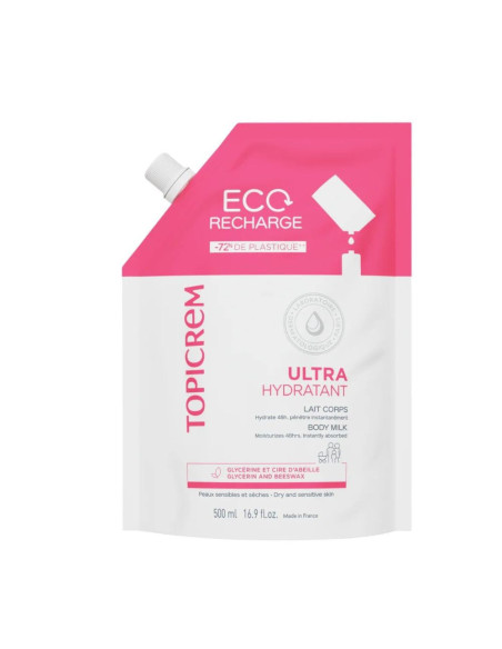 Topicrem ULTRA-HYDRATANT - Eco-Recharge Lait Corps -  500ml