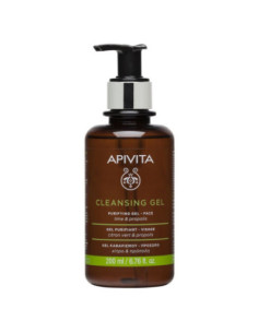 APIVITA Cleansing Gel Nettoyant Purifiant Visage - 200ml