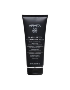 Apivita  Gel Nettoyant Visage Et Yeux Black Detox - 150ml