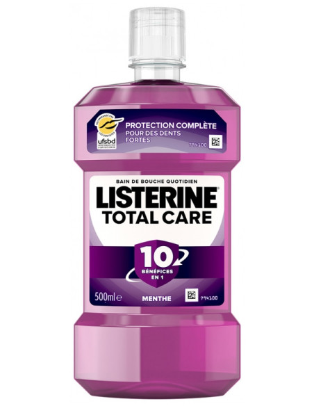 Listerine Total Care Bain de Bouche Quotidien - 500 ml