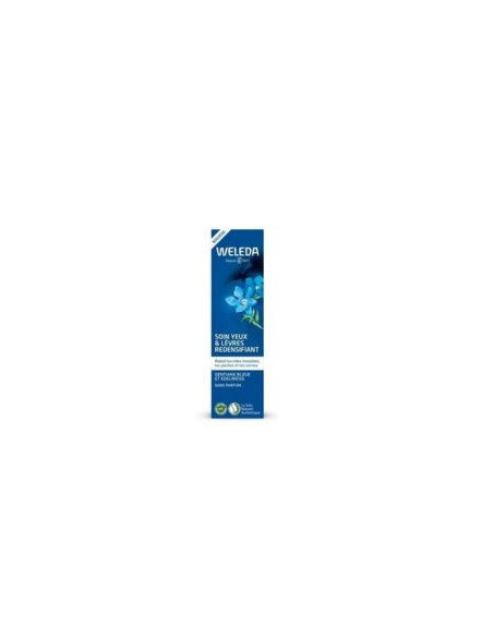 Weleda Soin Yeux & Lèvres Redensifiant Gentiane Bleue et Edelweiss - 10 ml