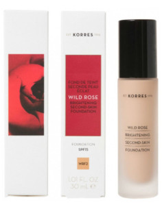 Korres Rose Sauvage Fond de Teint SPF15 - Teinte : WRF2 :...