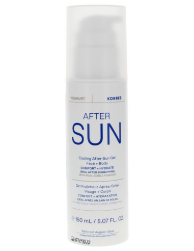 Korres Yoghurt Cooling After-Sun Gel for Face...