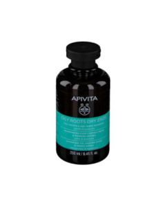 Apivita Shampooing Cheveux Gras Pointe Sèche - 250ml